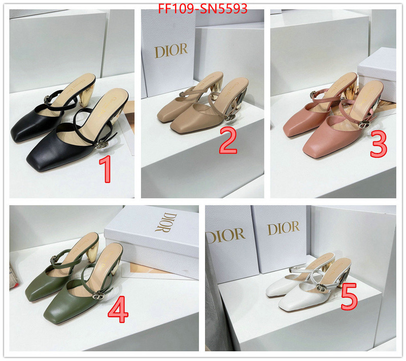 Women Shoes-Dior best quality replica ID: SN5593 $: 109USD