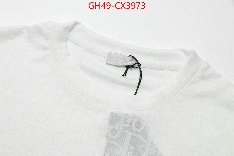 Clothing-Dior fake high quality ID: CX3973 $: 49USD