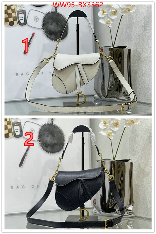 Dior Bags(4A)-Saddle- best aaaaa ID: BX3362 $: 95USD