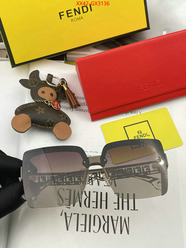 Glasses-Fendi wholesale designer shop ID: GX3136 $: 42USD