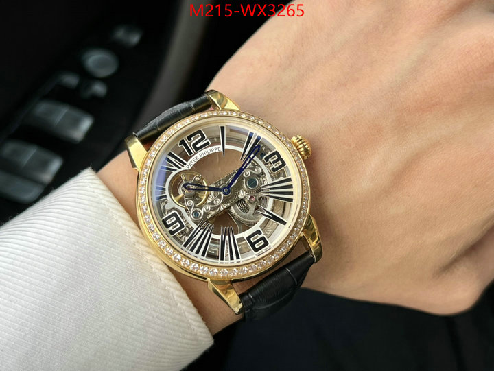 Watch(TOP)-Patek Philippe the best ID: WX3265 $: 215USD