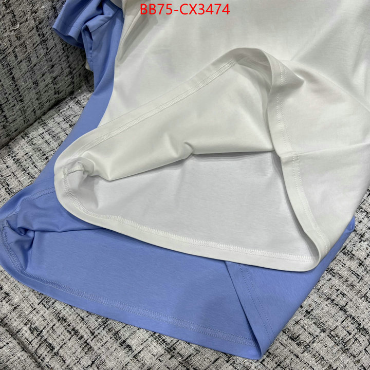 Clothing-Celine where can i buy the best quality ID: CX3474 $: 75USD