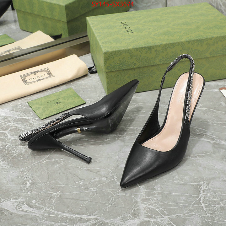 Women Shoes-Gucci how to buy replcia ID: SX3674 $: 145USD