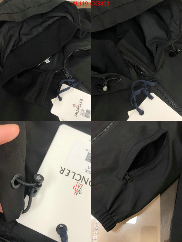 Clothing-Moncler where can i find ID: CX3823 $: 119USD