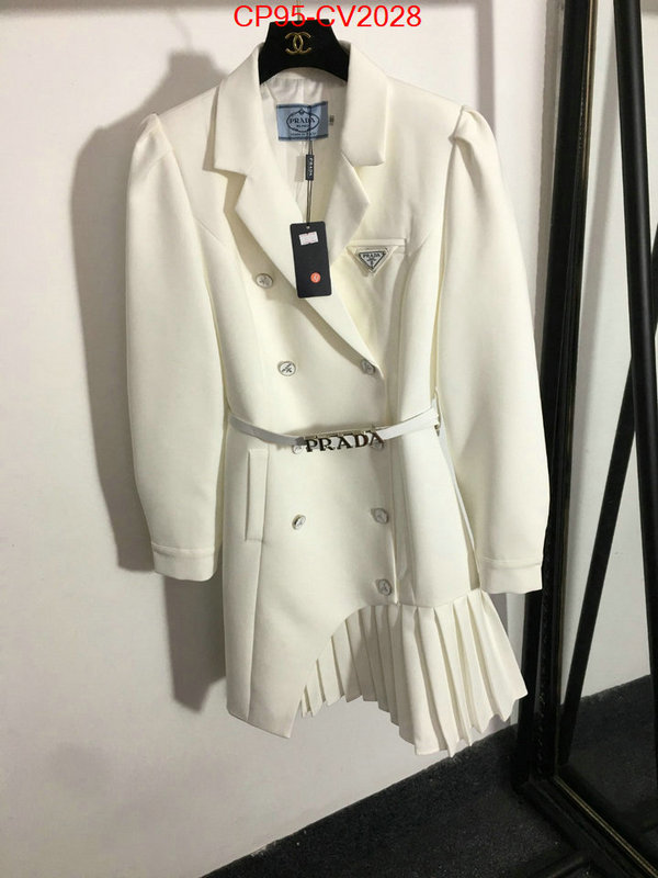 Clothing-Prada best website for replica ID: CV2028 $: 95USD