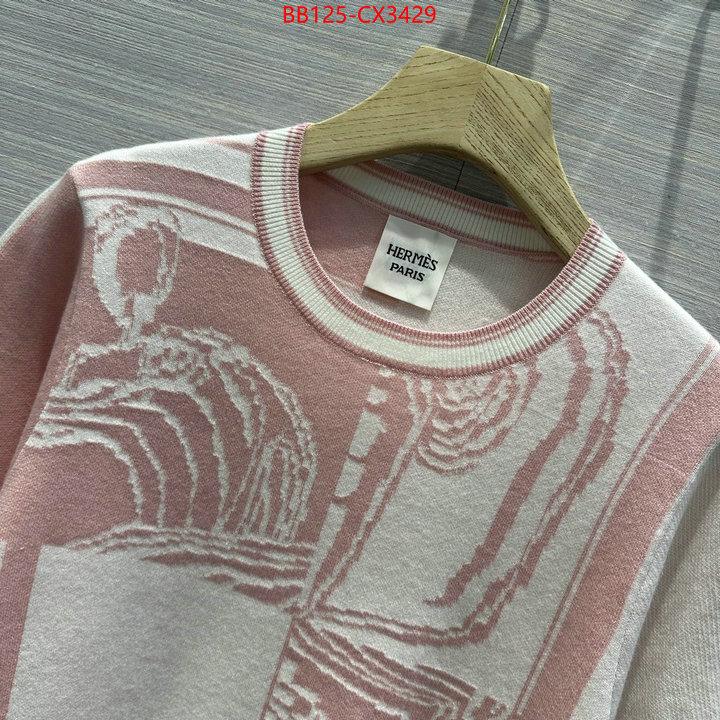 Clothing-Hermes cheap replica ID: CX3429 $: 125USD