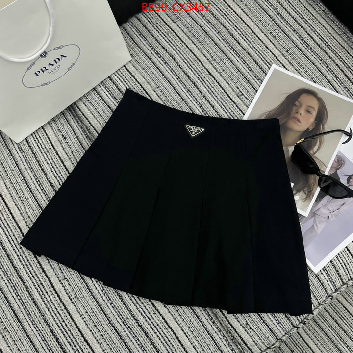 Clothing-Prada top designer replica ID: CX3457 $: 99USD