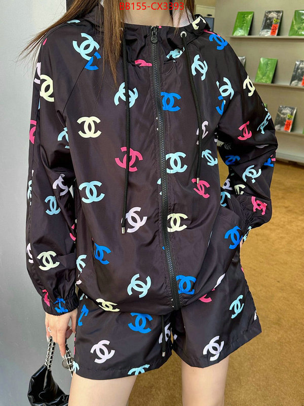 Clothing-Chanel are you looking for ID: CX3393 $: 155USD