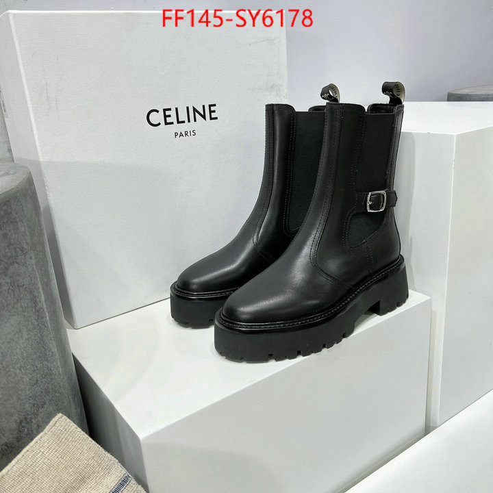 Women Shoes-Boots aaaaa+ replica designer ID: SY6178 $: 145USD