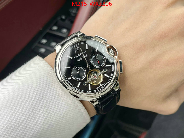 Watch(TOP)-Cartier high quality designer replica ID: WX3306 $: 215USD