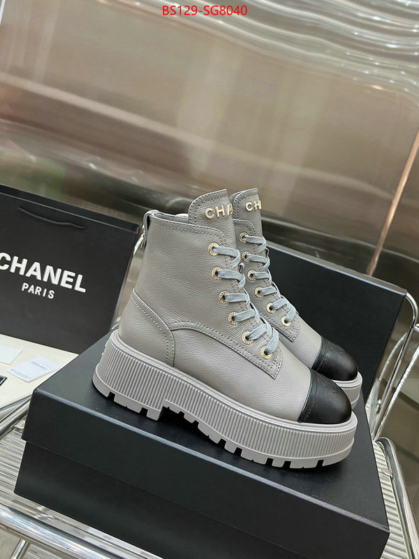 Women Shoes-Chanel buy cheap replica ID: SG8040 $: 129USD