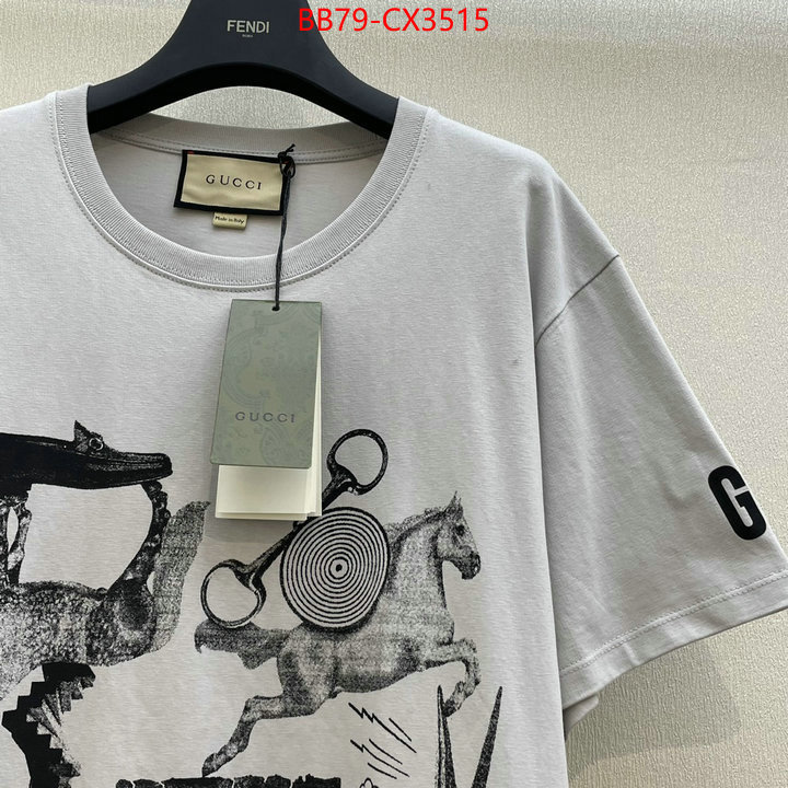 Clothing-Gucci hot sale ID: CX3515 $: 79USD