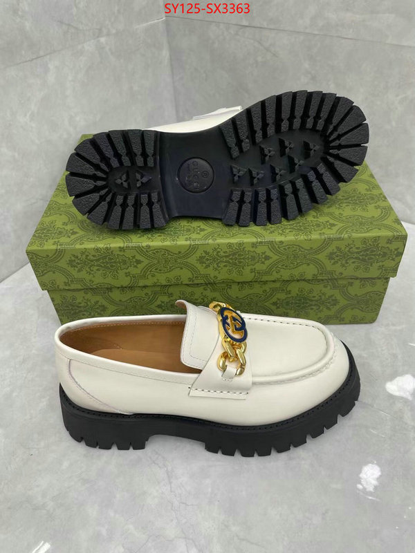 Women Shoes-Gucci the quality replica ID: SX3363 $: 125USD