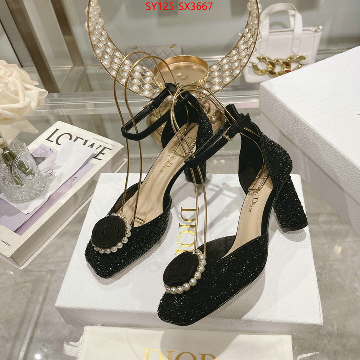 Women Shoes-Dior how to find replica shop ID: SX3667 $: 125USD