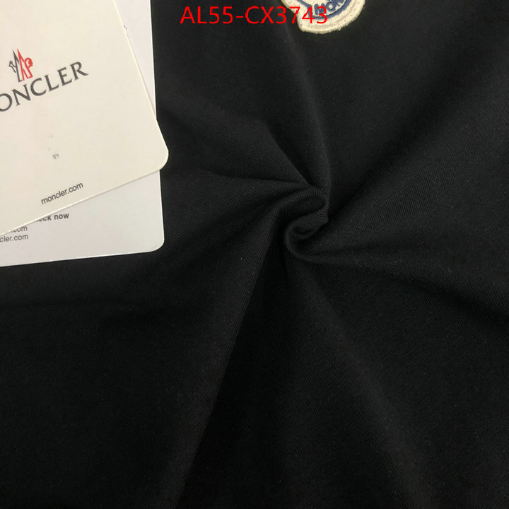 Clothing-Moncler top fake designer ID: CX3743 $: 55USD