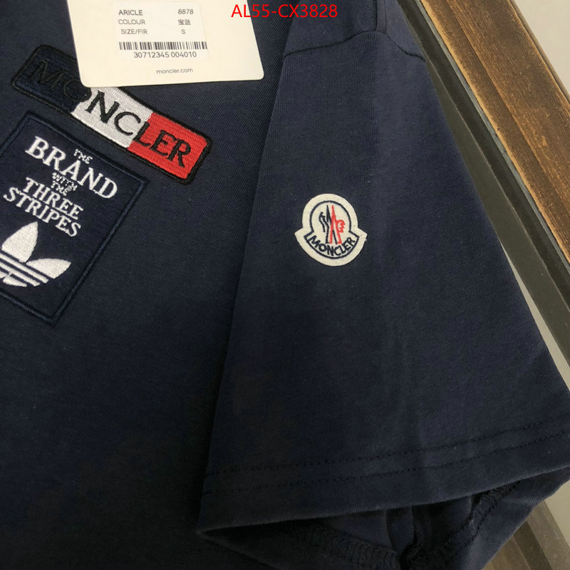 Clothing-Moncler high quality 1:1 replica ID: CX3828 $: 55USD