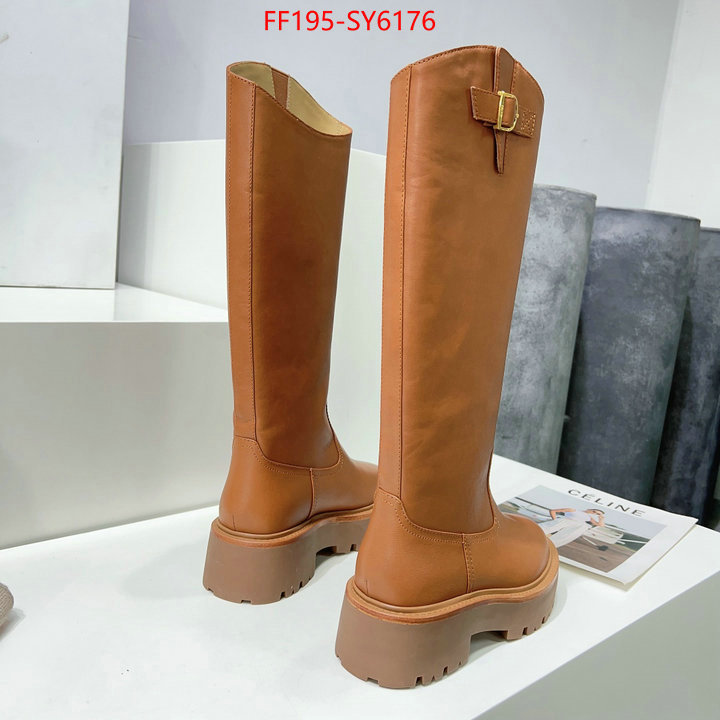 Women Shoes-Boots top 1:1 replica ID: SY6176 $: 195USD