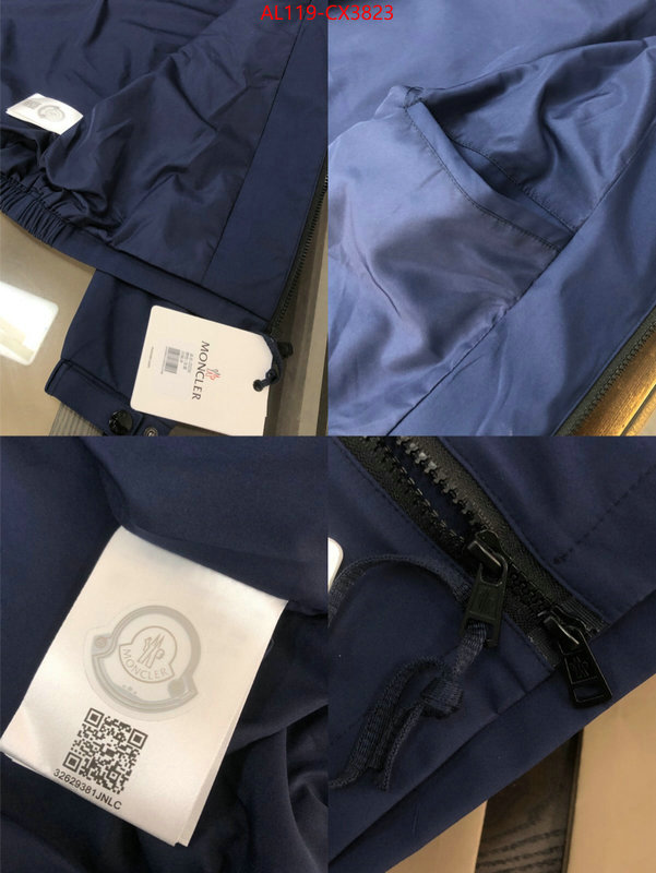 Clothing-Moncler where can i find ID: CX3823 $: 119USD