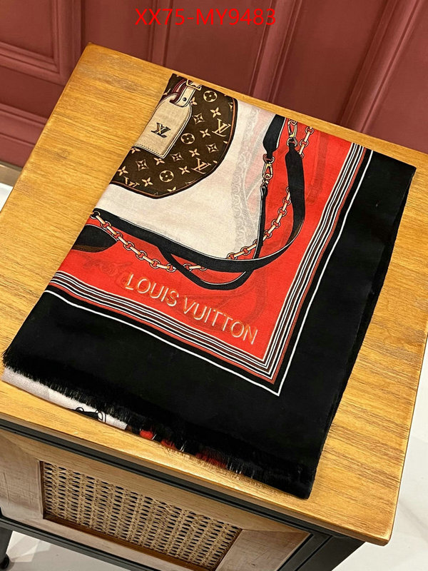 Scarf-LV replica sale online ID: MY9483 $: 75USD