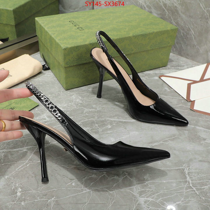 Women Shoes-Gucci how to buy replcia ID: SX3674 $: 145USD