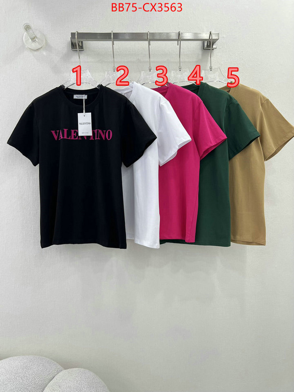 Clothing-Valentino fake cheap best online ID: CX3563 $: 75USD