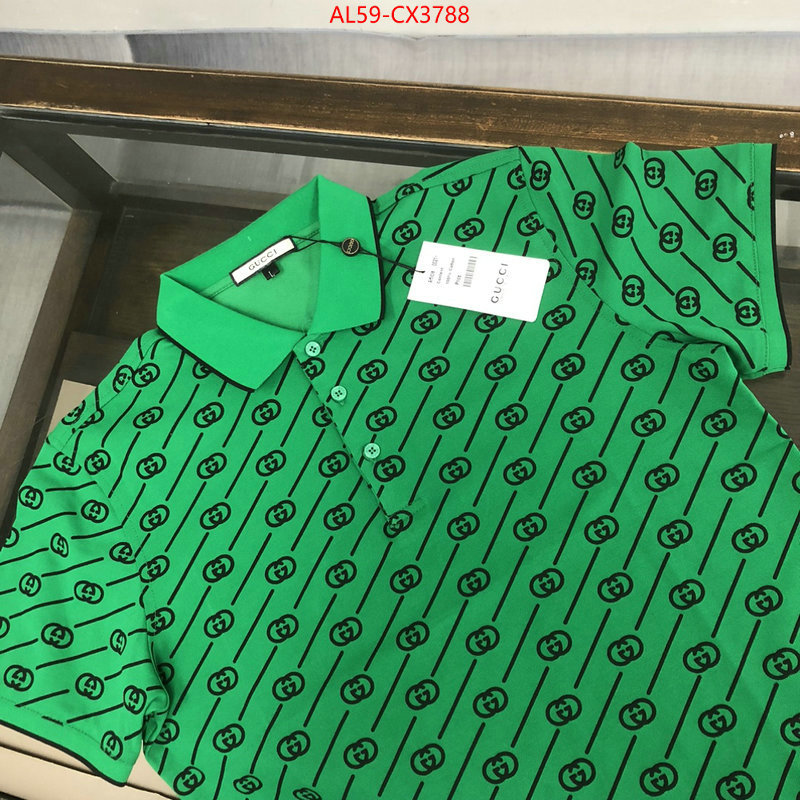 Clothing-Gucci customize best quality replica ID: CX3788 $: 59USD