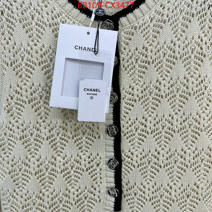 Clothing-Chanel website to buy replica ID: CX3477 $: 109USD