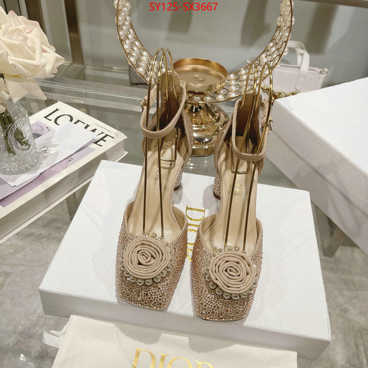 Women Shoes-Dior how to find replica shop ID: SX3667 $: 125USD