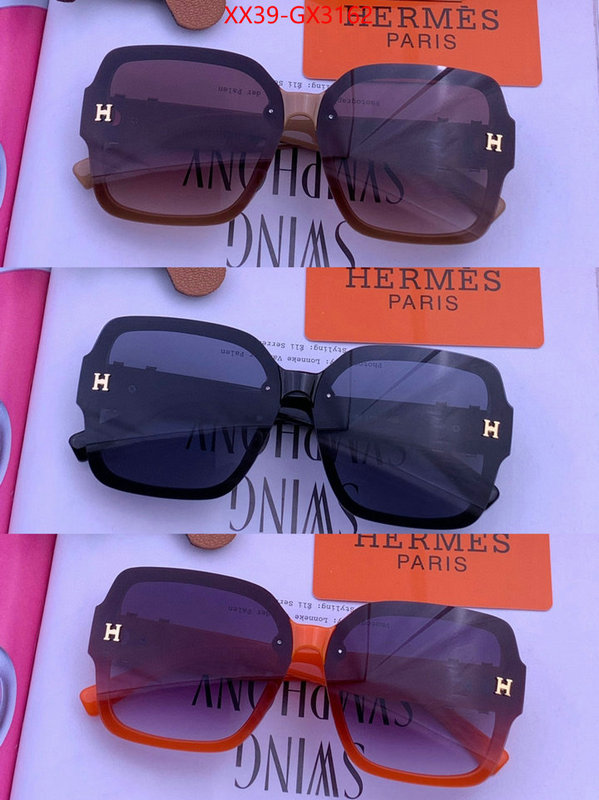 Glasses-Hermes high quality 1:1 replica ID: GX3162 $: 39USD