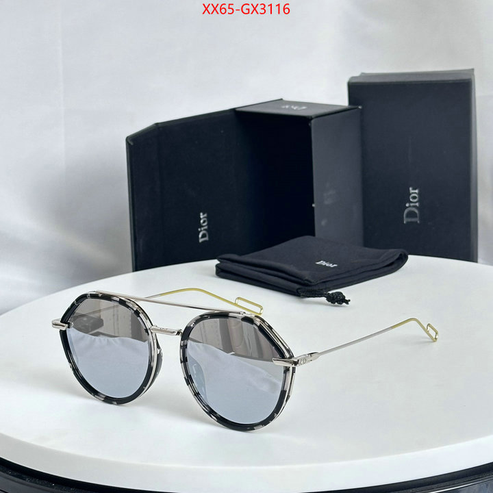 Glasses-Dior aaaaa+ quality replica ID: GX3116 $: 65USD