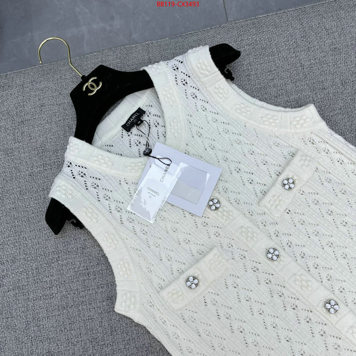 Clothing-Chanel what's the best to buy replica ID: CX3493 $: 119USD