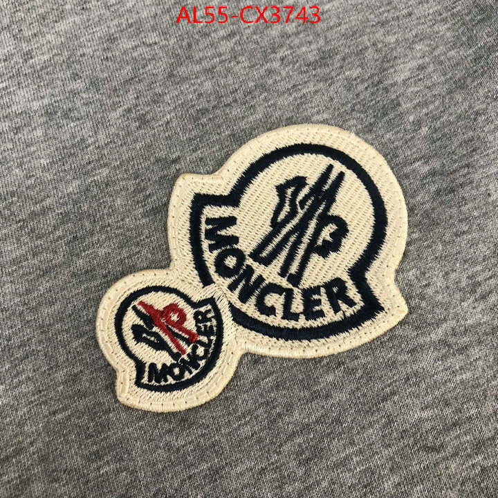 Clothing-Moncler top fake designer ID: CX3743 $: 55USD