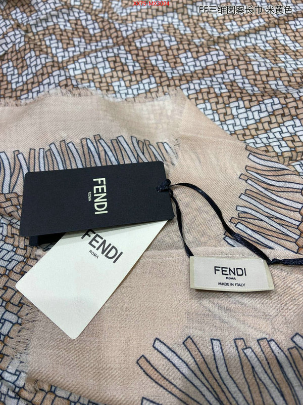 Scarf-Fendi fake cheap best online ID: MX3004 $: 75USD