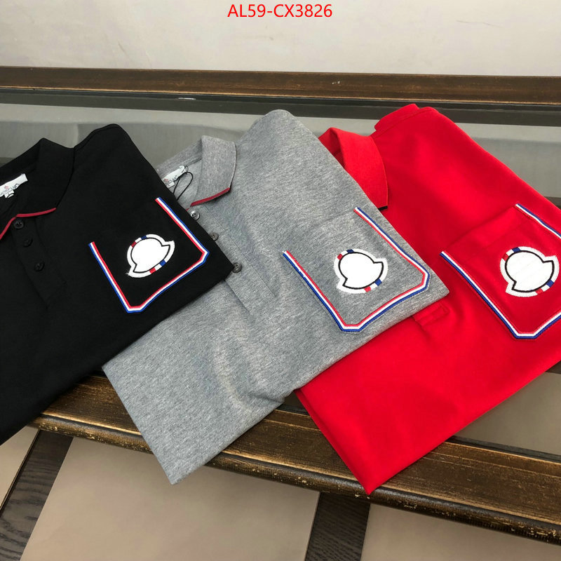 Clothing-Moncler cheap ID: CX3826 $: 59USD