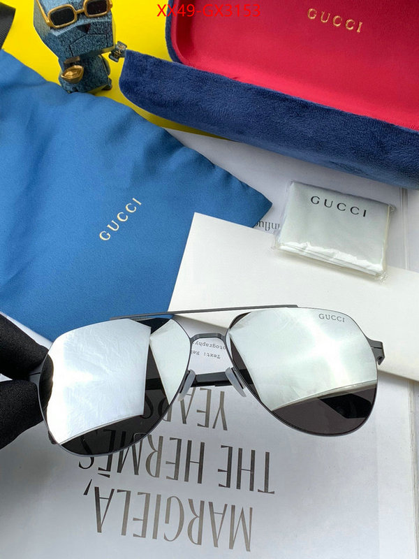 Glasses-Gucci high quality designer replica ID: GX3153 $: 49USD