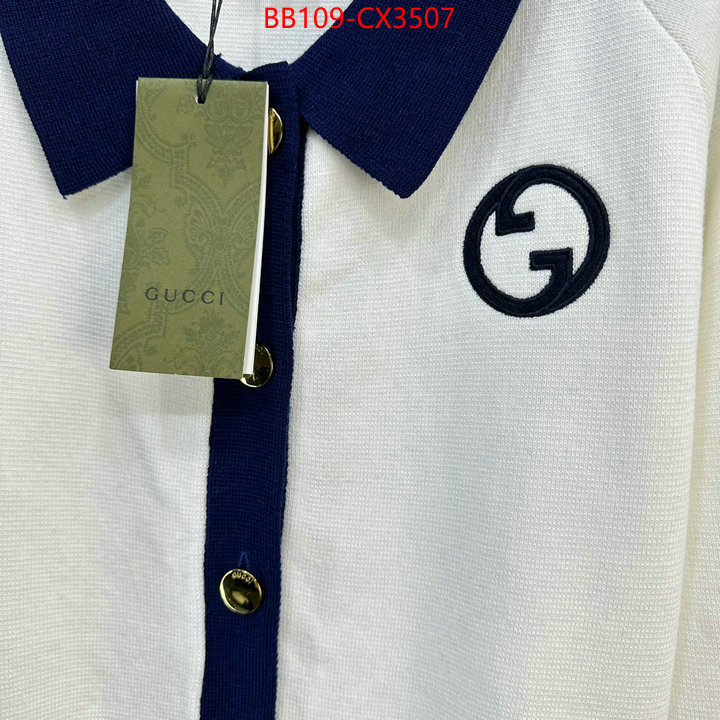 Clothing-Gucci 1:1 replica ID: CX3507 $: 109USD