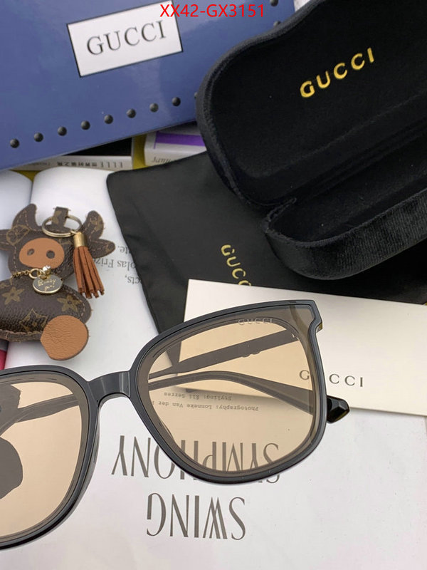 Glasses-Gucci buy aaaaa cheap ID: GX3151 $: 42USD