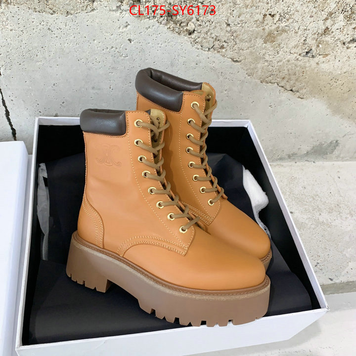 Women Shoes-Boots brand designer replica ID: SY6173 $: 175USD