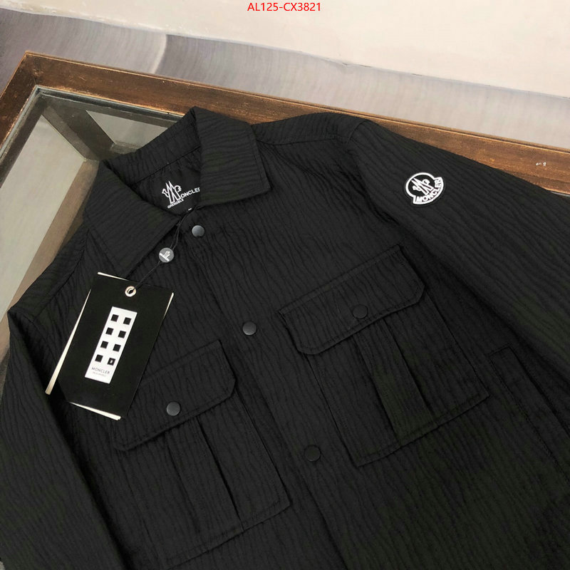 Clothing-Moncler designer 1:1 replica ID: CX3821 $: 125USD