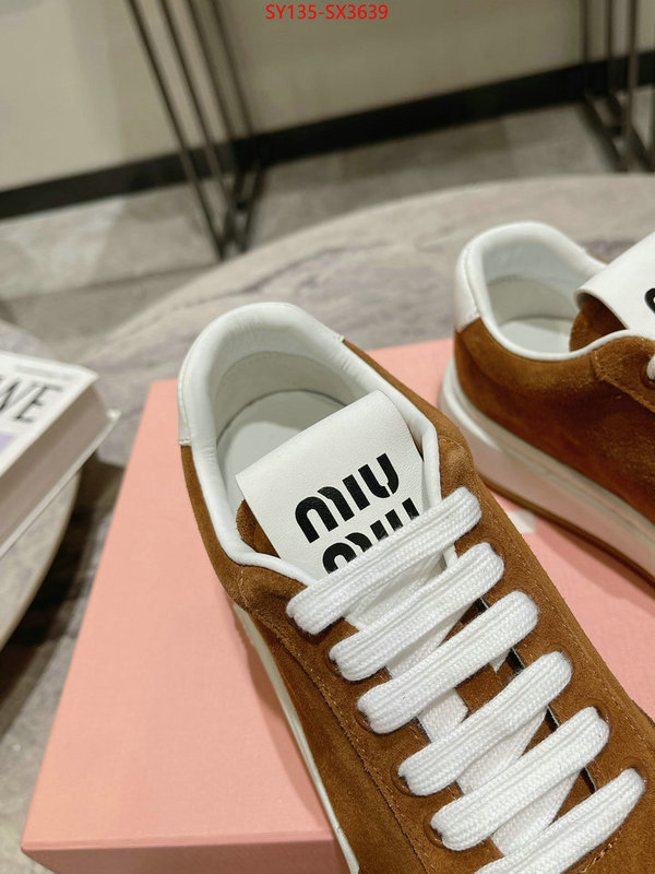 Women Shoes-Miu Miu aaaaa+ replica ID: SX3639 $: 135USD