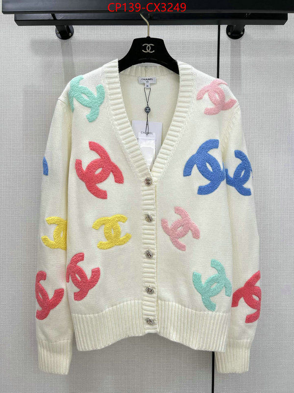 Clothing-Chanel what's the best place to buy replica ID: CX3249 $: 139USD