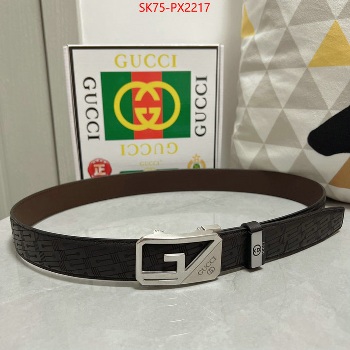 Belts-Gucci designer wholesale replica ID: PX2217 $: 75USD