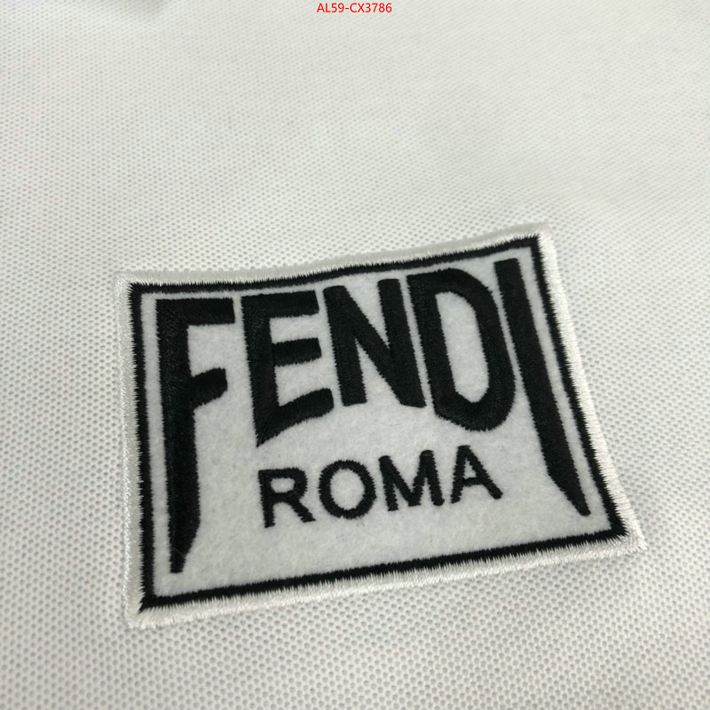 Clothing-Fendi wholesale replica shop ID: CX3786 $: 59USD