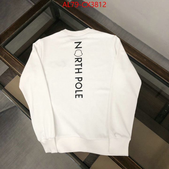 Clothing-Moncler aaaaa replica designer ID: CX3812 $: 79USD