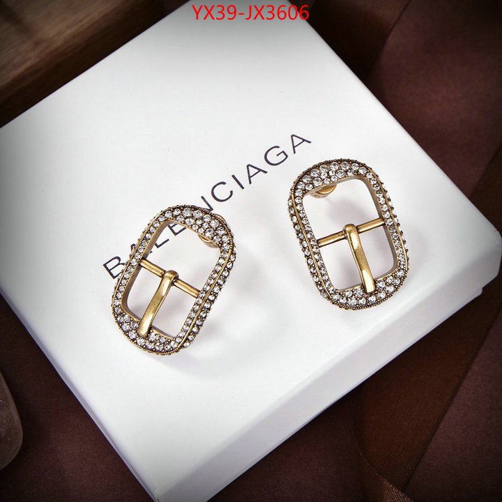 Jewelry-Balenciaga replica shop ID: JX3606 $: 39USD