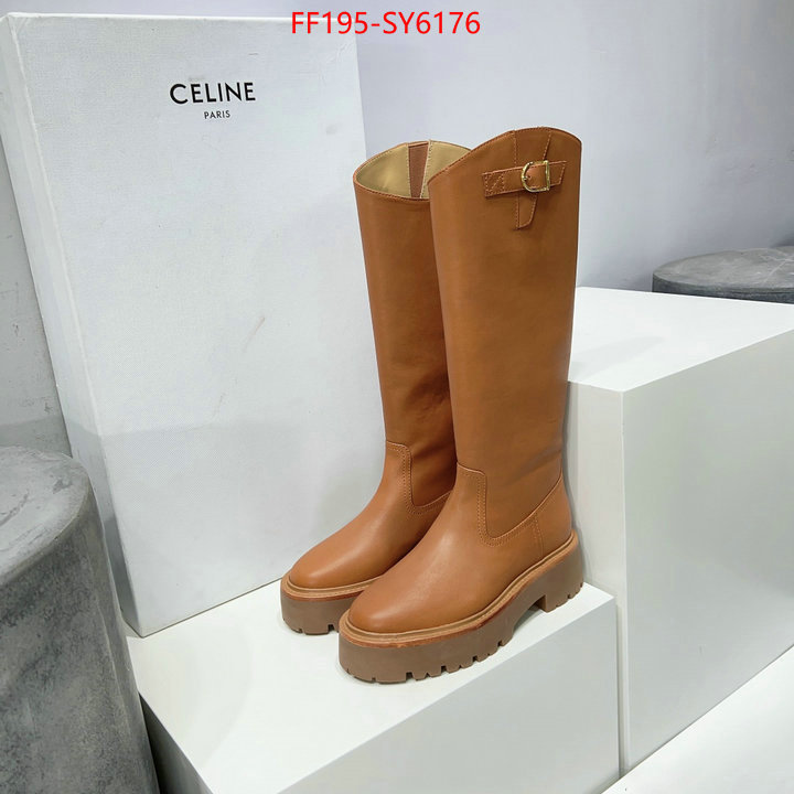 Women Shoes-Boots top 1:1 replica ID: SY6176 $: 195USD
