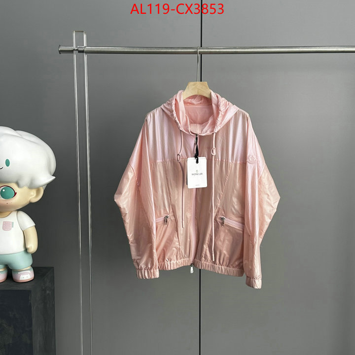 Clothing-Moncler online store ID: CX3853 $: 119USD