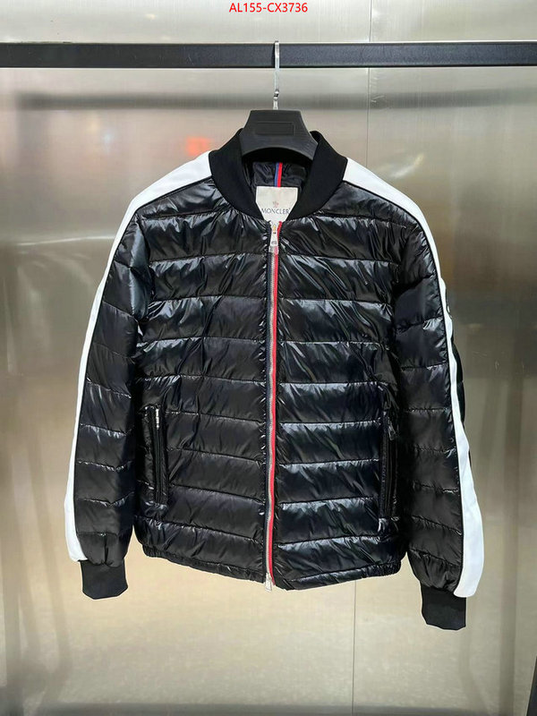 Down jacket Men-Moncler 1:1 replica wholesale ID: CX3736 $: 155USD