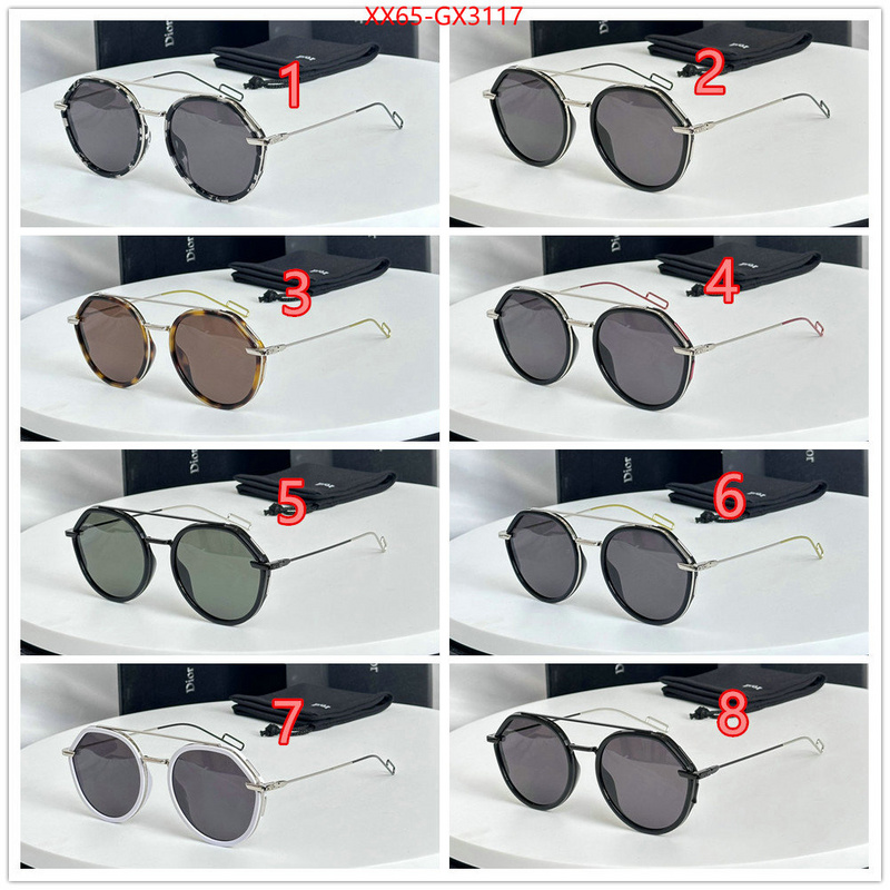 Glasses-Dior replica for cheap ID: GX3117 $: 65USD