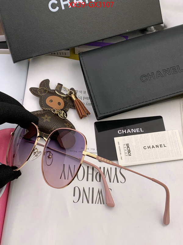 Glasses-Chanel what's the best to buy replica ID: GX3107 $: 39USD